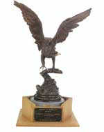 Click to see larger image of the new Plimpton Trophy.