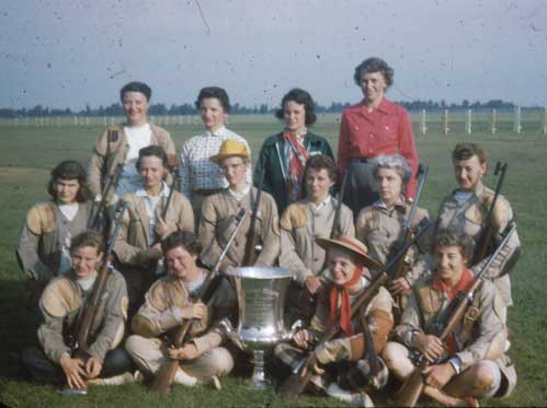 1958 Randle Team, National Matches, Camp Perry, Ohio.