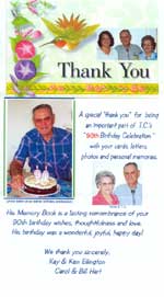 TC Rossman's 90th birthday.