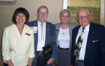 Click for larger image of Joe Nava receiving the NRA Public Service Award at the NRA Board Meeting.