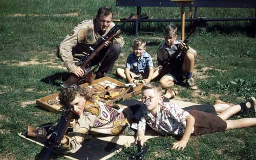 Morgan Family in 1950.
