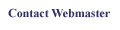 Contact Webmaster
